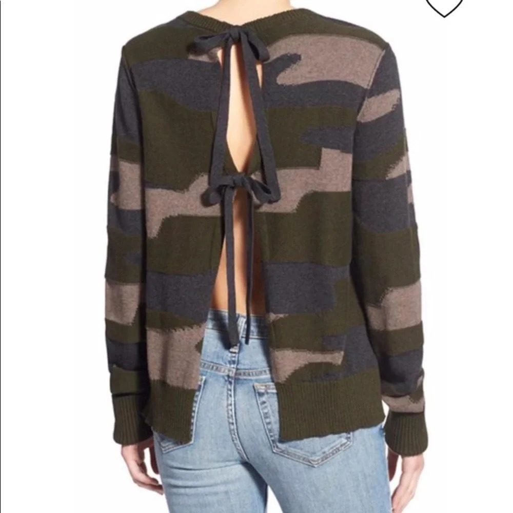 Dance Marvel camo sweater